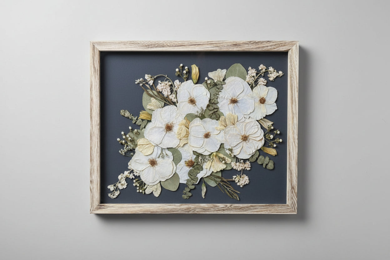 Pressed lowers with wood frame