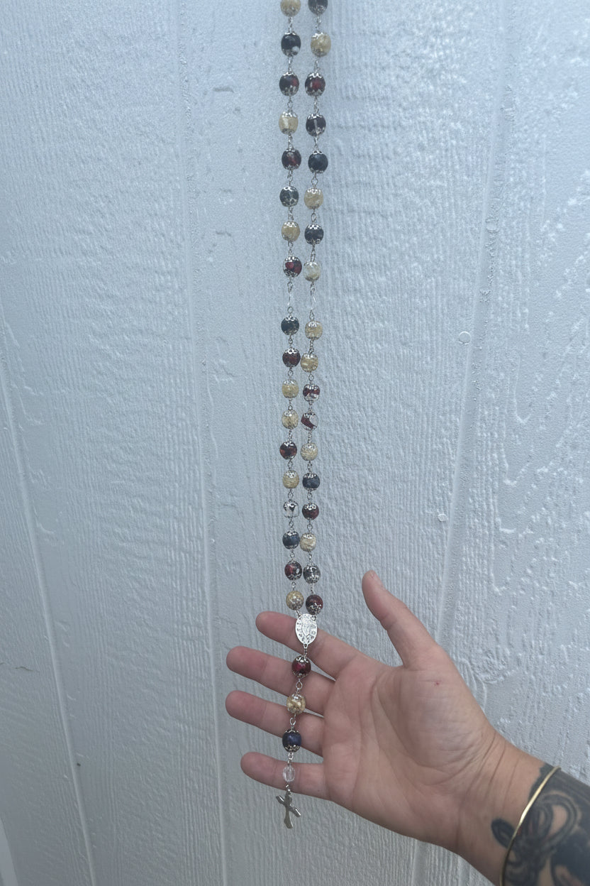 Flower Preservation Rosary | Wedding & Memorial Keepsake