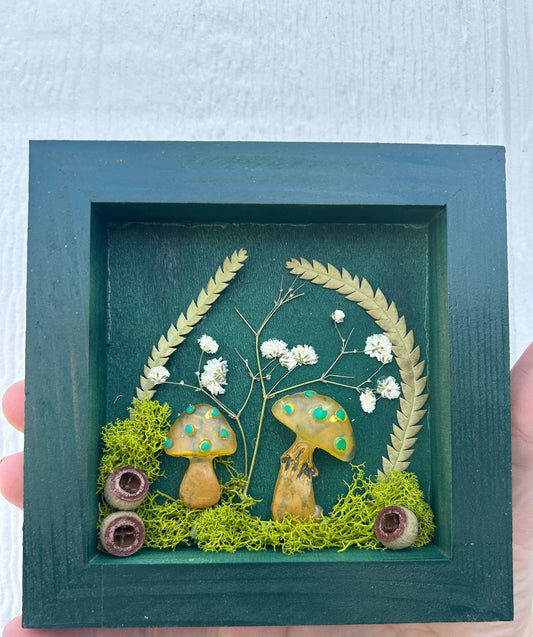 Mini Mushroom Art