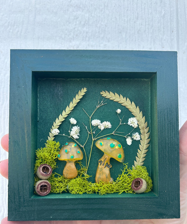 Mini Mushroom Art